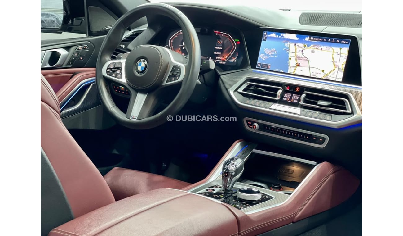بي أم دبليو X6 40i M سبورت 2020 BMW X6 xDrive40i M-Sport, BMW Warranty 2025, BMW Service History 2025, Low KMs, GCC