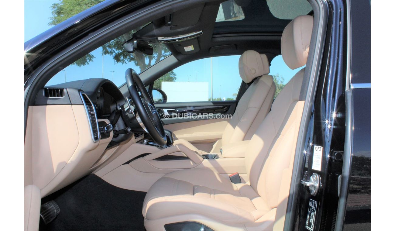 Porsche Cayenne V6 GCC 2018 UNDER WARRANTY
