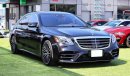 Mercedes-Benz S 560 S560 Mercedes-Benz V8 2019, FullOption, Original Airbags, Excellent and Clean Condition