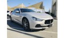 Maserati Ghibli سياره نظيفه جدا بحاله ممتازه بدون حوادث ضمان شاسيه جير ماكينه