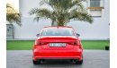 Audi S3 - 2016 - Super Clean - AED 1,840 per month - 0% Downpayment