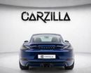 بورش كايمان 718 GTS ٢٠٢٠ | مفتاحان | ٤٩٩٨ درهمًا إماراتيًا شهريًا