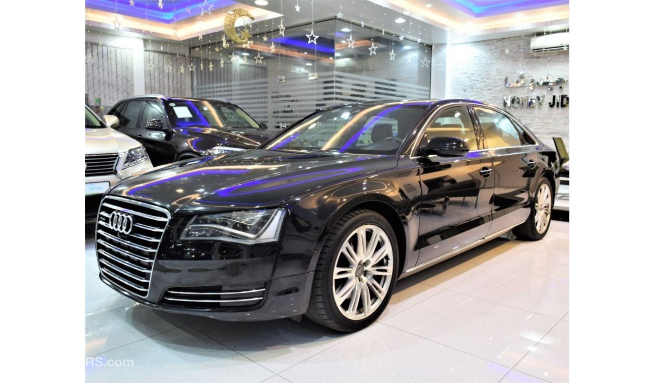 Audi A8 VERY LOW MILEAGE and in PERFECT CONDIITION Audi A8 L 3.0T QUATTRO 2013 Model!! in Black Color! GCC S