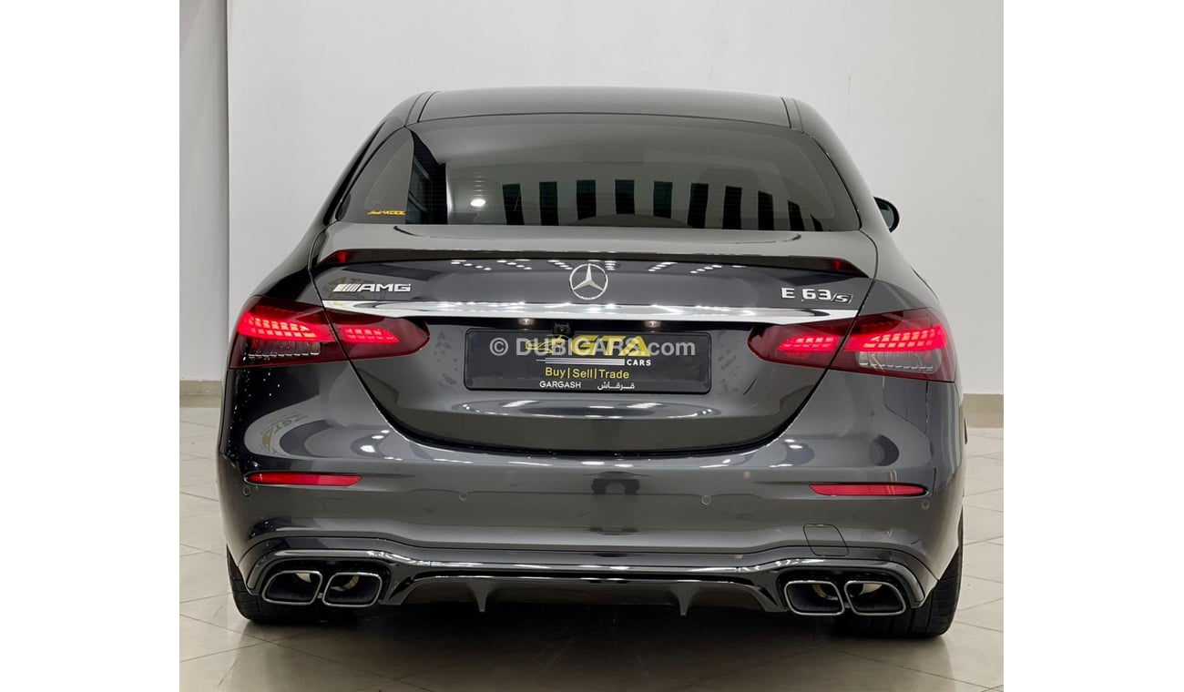 Mercedes-Benz E 63 AMG 2021 Mercedes AMG E 63 S, Mercedes Warranty-Service Contract-Service History, GCC