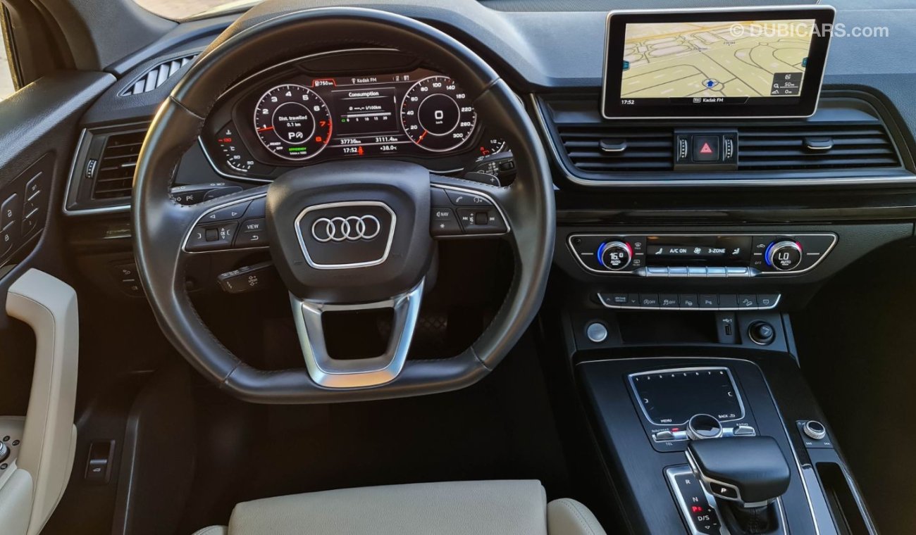 أودي Q5 45TFSI S-line 2019 Full Option Agency Warranty Full Service History GCC