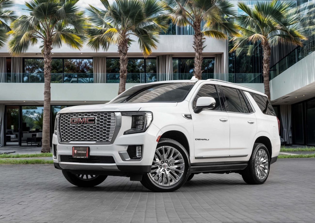 جي أم سي يوكون Yukon Denali | 4,896 P.M | 0% Downpayment | LOW KMS | FULL OPTION DENALI!