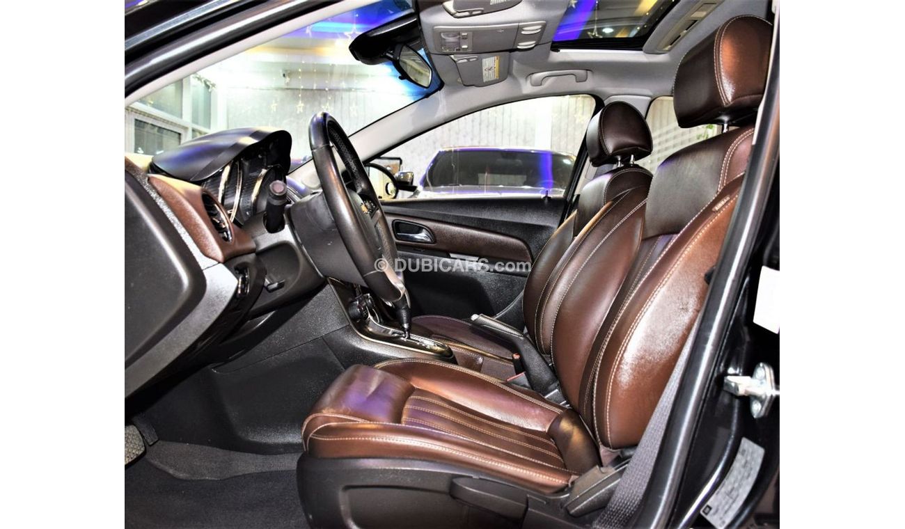 شيفروليه كروز AMAZING Chevrolet Cruze LT 2015 Model!! in Black Color! GCC Specs