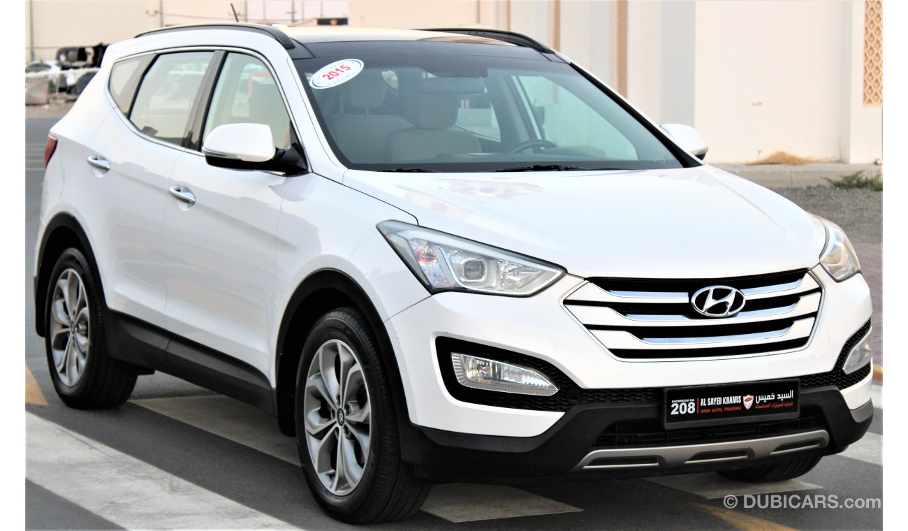 Hyundai Santa Fe Hyundai SantaFe GCC in excellent condition without accidents, full option  6 cylinder, very clean fr