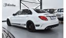 Mercedes-Benz C 63 AMG EXCELLENT DEAL for our Mercedes Benz C63 S AMG ( 2016 Model ) in White Color GCC Specs