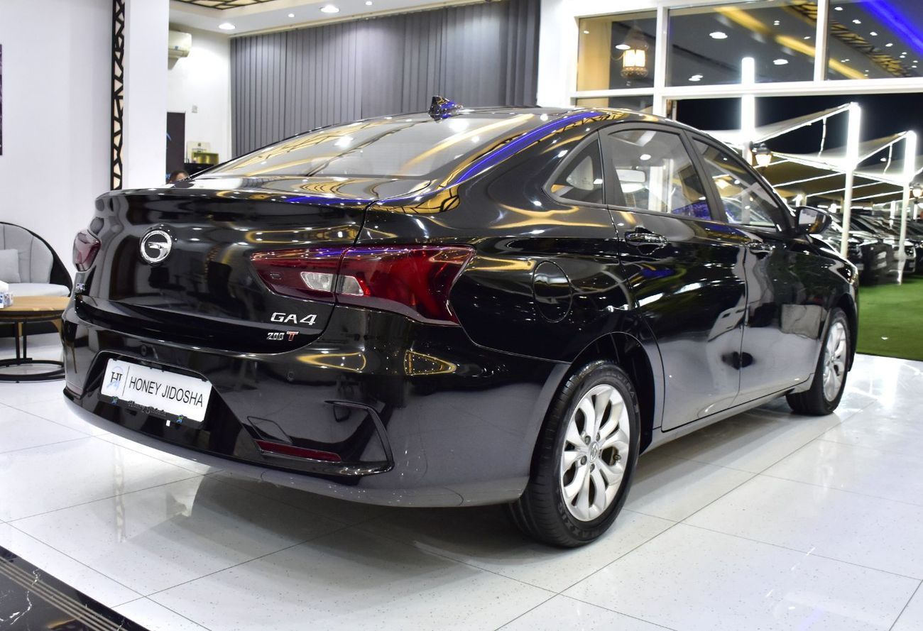جي إي سي GA 4 EXCELLENT DEAL for our GAC GA4 ( 2023 Model ) in Black Color GCC Specs
