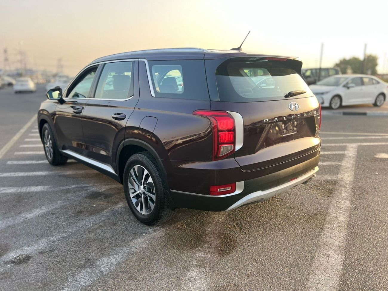 هيونداي باليساد 2022 Hyundai Palisade HTRAC - 3.5L - V6 - 4WheelDrive  4X4 - Apply & Android Play - Rear Cam - Elect