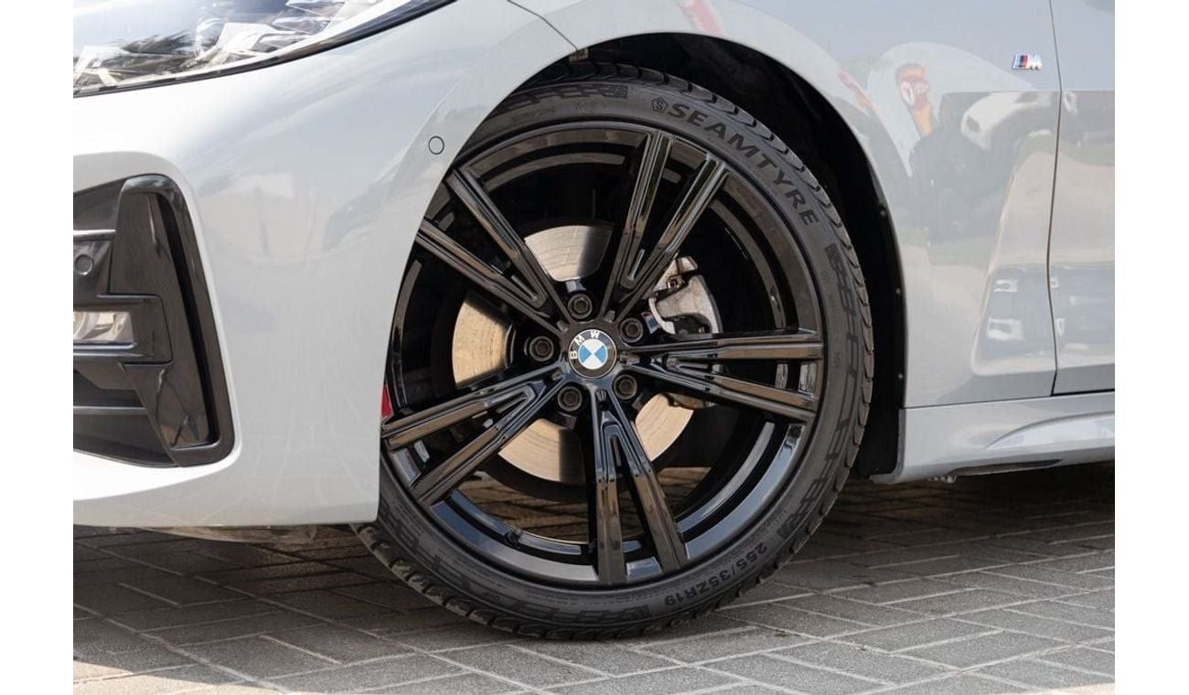 BMW 420i M Sport 2.0L BMW 420i M-Sport Convertible 2022 GCC under Agency Warranty and Service Contract with F