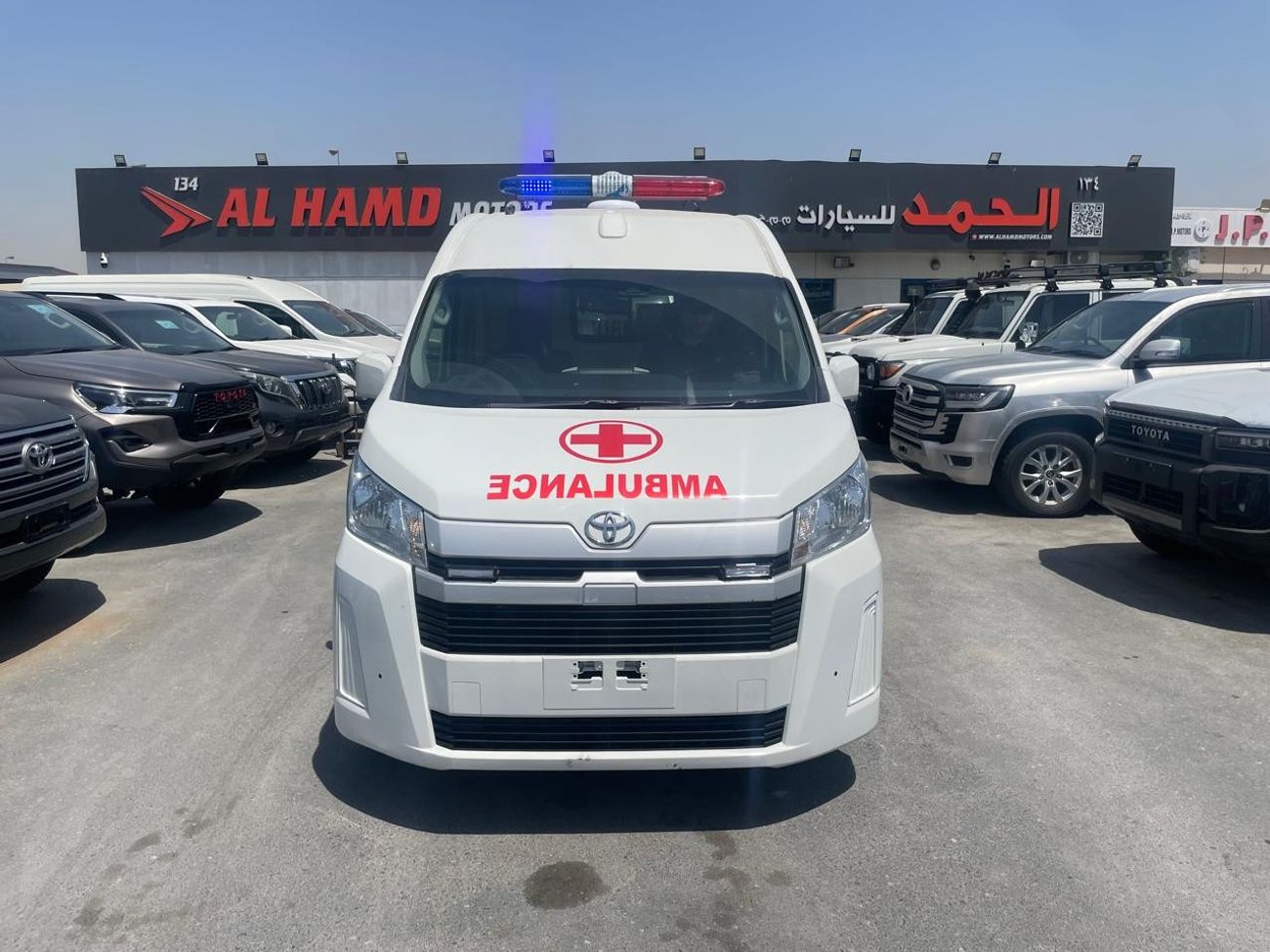 Toyota Hiace HIACE AMBULANCE right hand drive diesel 2.8 liter automatic gear