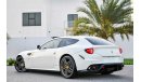 Ferrari FF 2 Y Warranty - GCC - AED 7,648 Per Month - 0% Downpayment