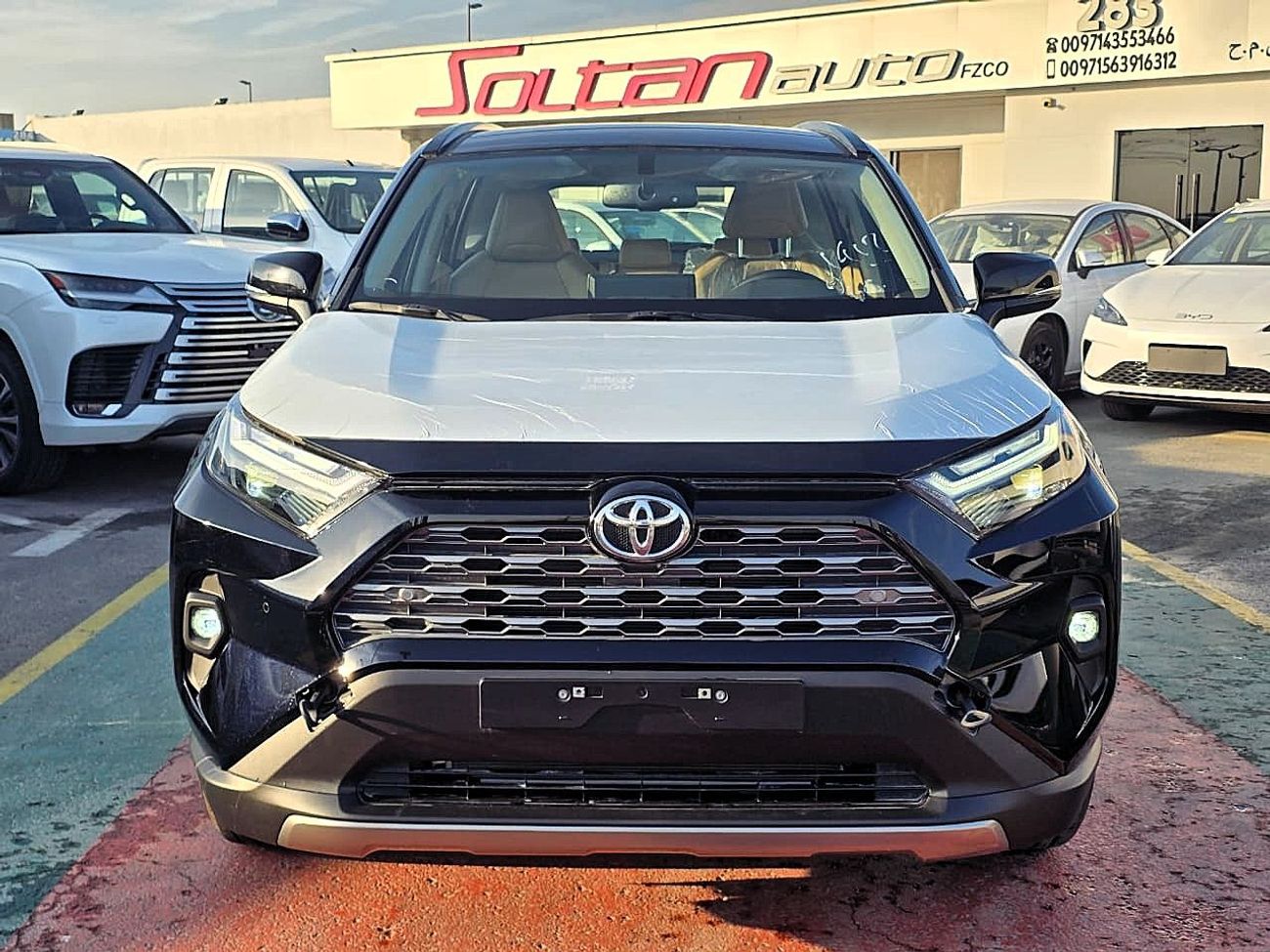 تويوتا راف ٤ Toyota RAV4 Hybrid 2.5l Suv AWD 5Doors GCC Black Color 2025 Model