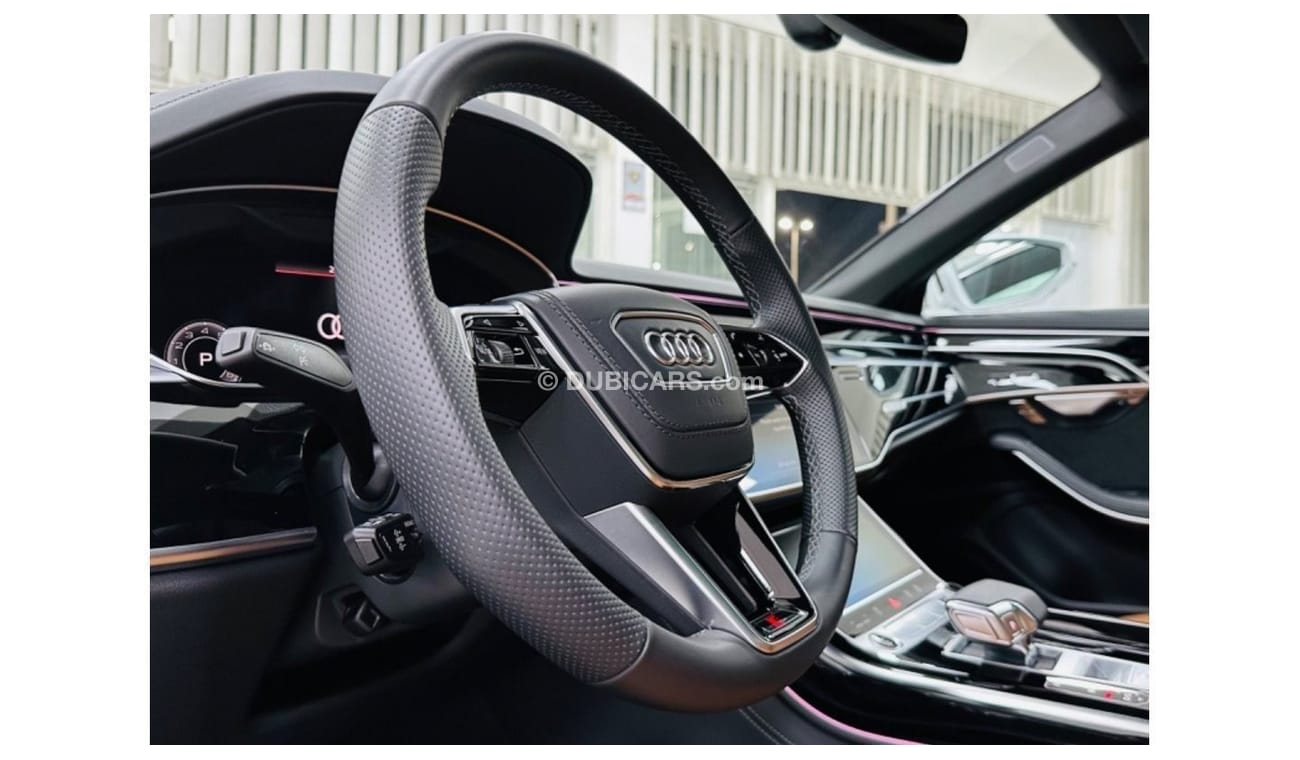 Audi A8 L 55 TFSI quattro S-Line GCC .. Warranty .. Service .. S line .. V6 .. Top Range .. Perfect Conditio