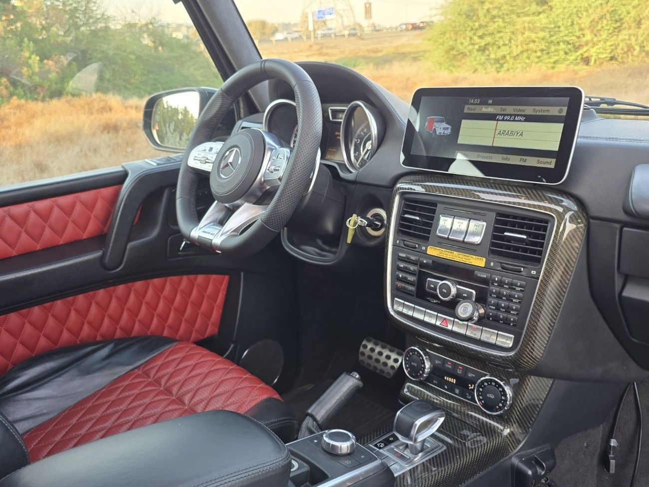 مرسيدس بنز G 63 AMG Std 5.5L MERCEDES G-63 AMG 2013 GCC BODYKIT MODEL 2020 GOOD CONDITION INSIDE OUT SIDE