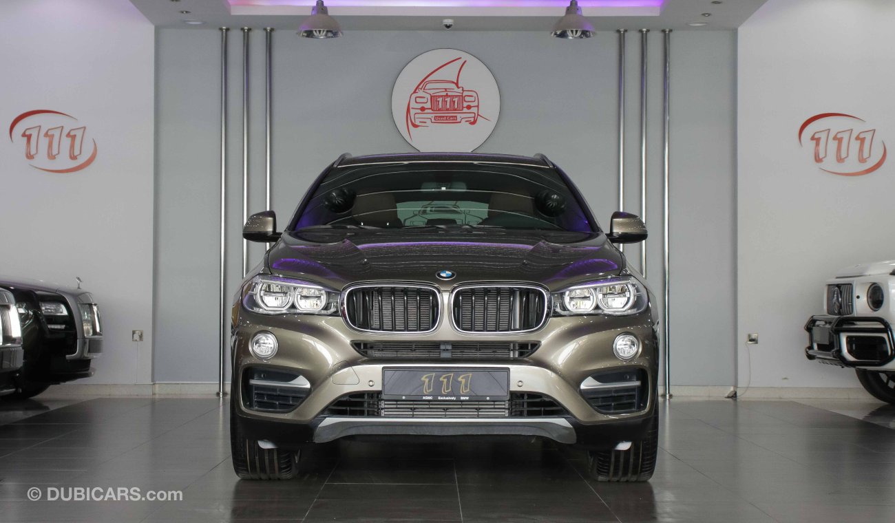 بي أم دبليو X6 Xdrive  35i 3.0L-V6 / GCC Specifications / Warranty