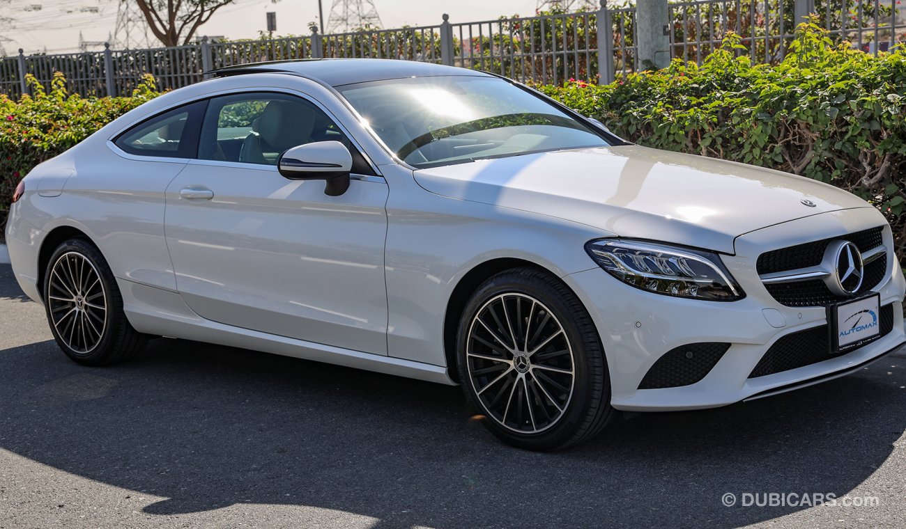 Mercedes-Benz C 200 Coupe 2020 0km W/3 Yrs or 100K km Warranty @ Official dealer.