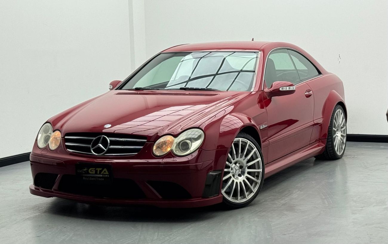 Mercedes-Benz CLK 63 AMG 2008 Mercedes-Benz CLK 63 AMG, Mercedes Service History, Low Km, Excellent Condition,