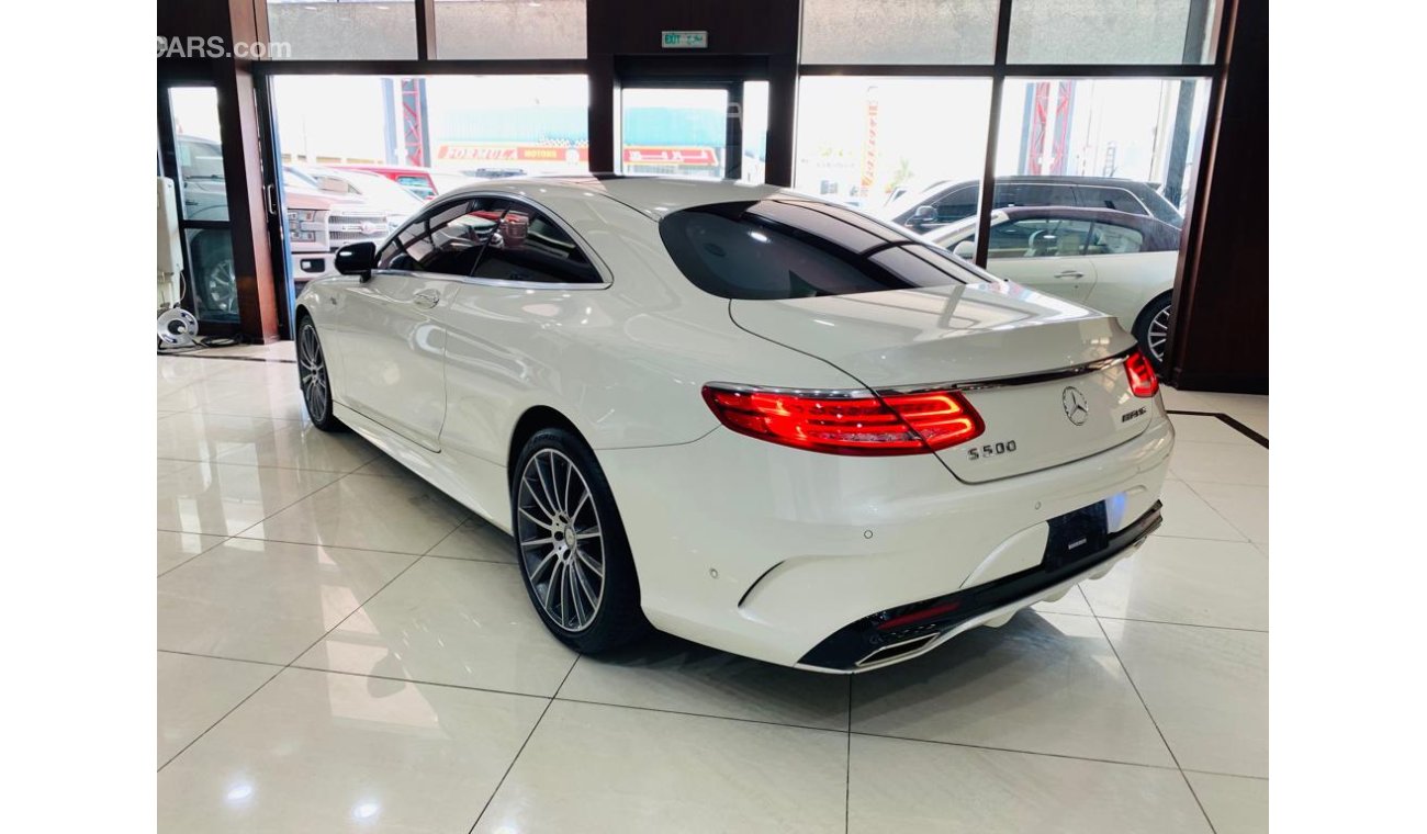 مرسيدس بنز S 550 كوبيه Turbo AMG V8 2015