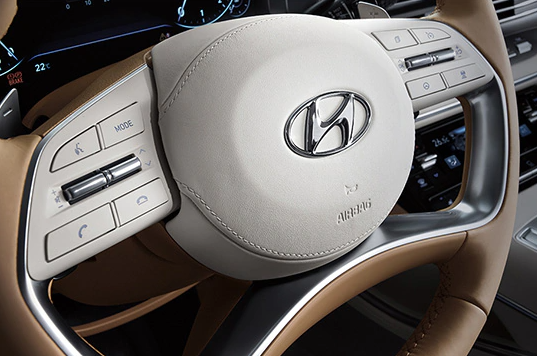 Hyundai Azera interior - Steering Wheel