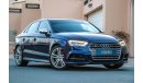 Audi S3 2017 GCC under Agency Warranty with Zero Down-Payment.