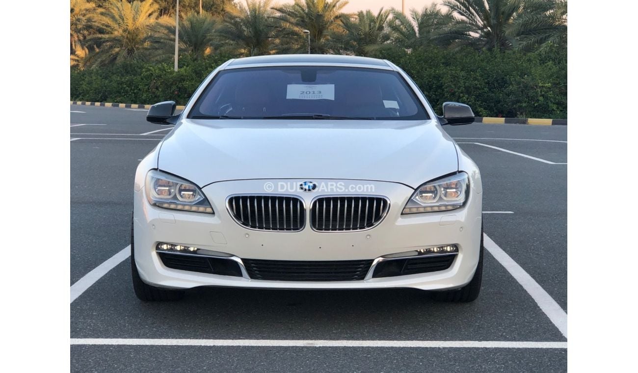 BMW 650i Luxury MODEL 2013 GCC CAR PREFECT CONDITION INSIDE AND OUTSIDE FULL OPTION PANORAMIC ROOF LEATHER SE