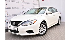 Nissan Altima | AED 1173 PM | 0% DP | 2.5L S 2018 GCC DEALER WARRANTY