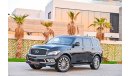 إنفينيتي QX80 5.6L V8 | 2,722 P.M | 0% Downpayment | Full Option | Perfect Condition