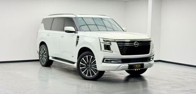 Nissan Patrol LE PLATINUM CITY 2025 Nissan Patrol LE Platinum City, Agency Warranty, Full Service History, GCC Specs