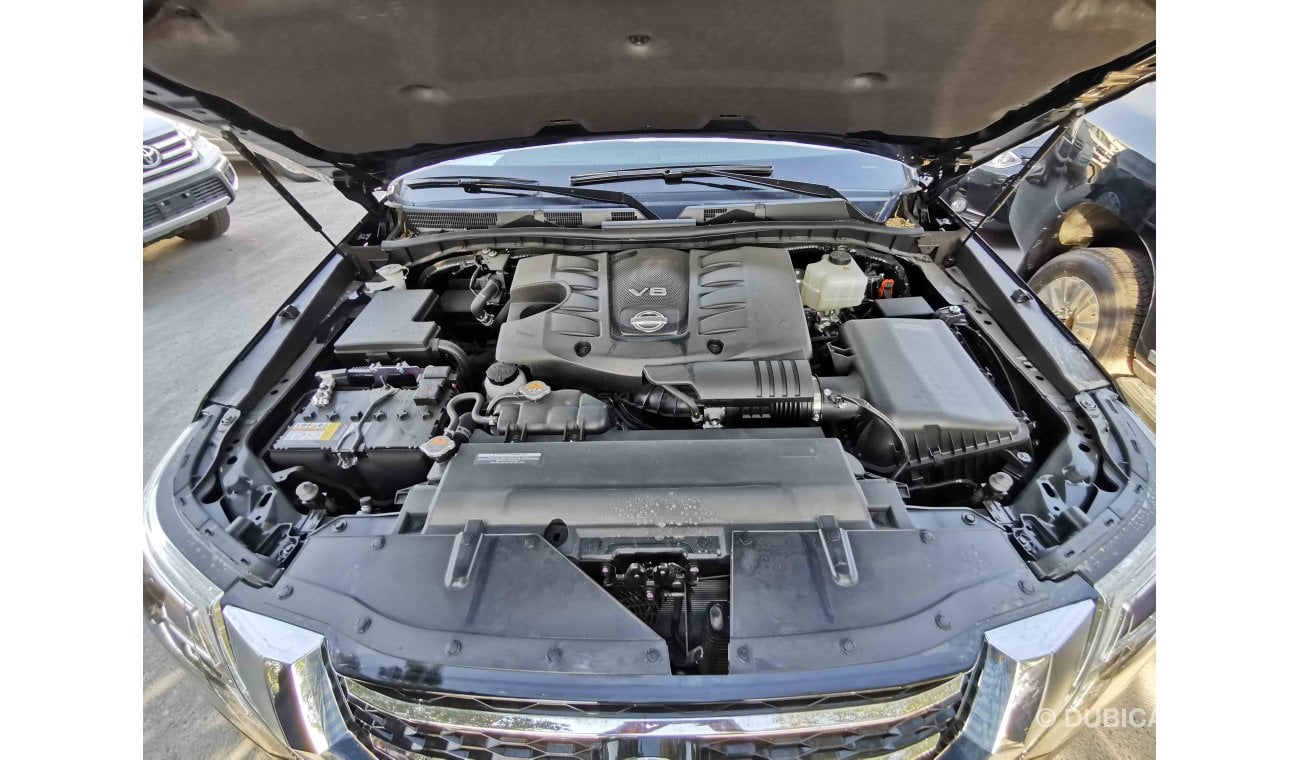 نيسان باترول 5.6L V8 PETROL, PLATINUM CITY INSIDE TAN (CODE # NPFO01)