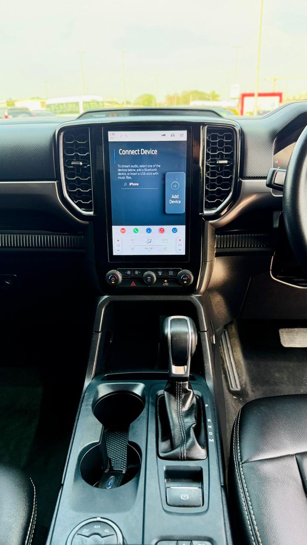 Ford Ranger 2023| 2.0L DIESEL ENGINE | AT | RHD | 4X4 HEAVY SPORTS BAR | ROOF MOUNTED LED LIGHTS | DIGITAL AC |