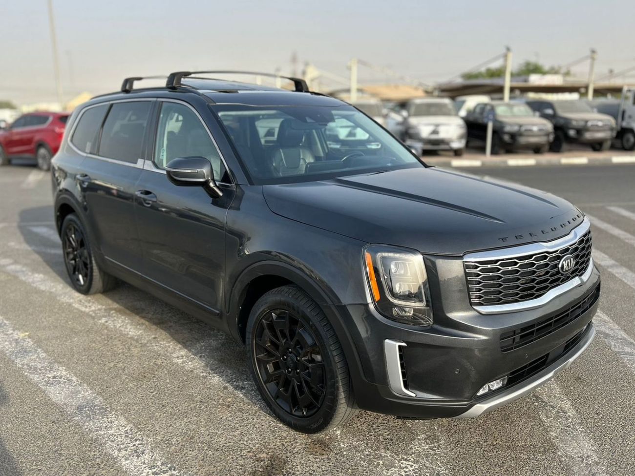 Kia Telluride 2021 Kia Telluride SX AWD  4x4 Black Edition Full Option 3.8L V6 - Electric Seats - Panoramic 360° V