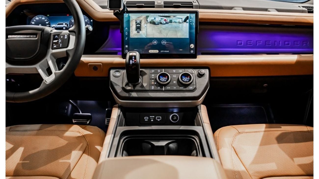 لاند روفر ديفندر 2024 Land Rover Defender 110 P400 HSE X-Dynamic, 2029 Al Tayer Warranty + Service Contract, Low KMs,