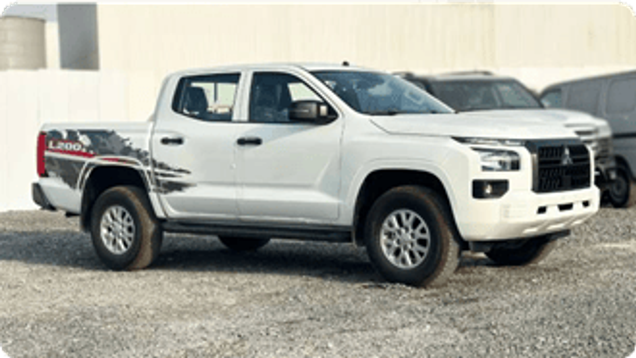 ميتسوبيشي L200 GLX Double Cab Diesel M/T 2.4L