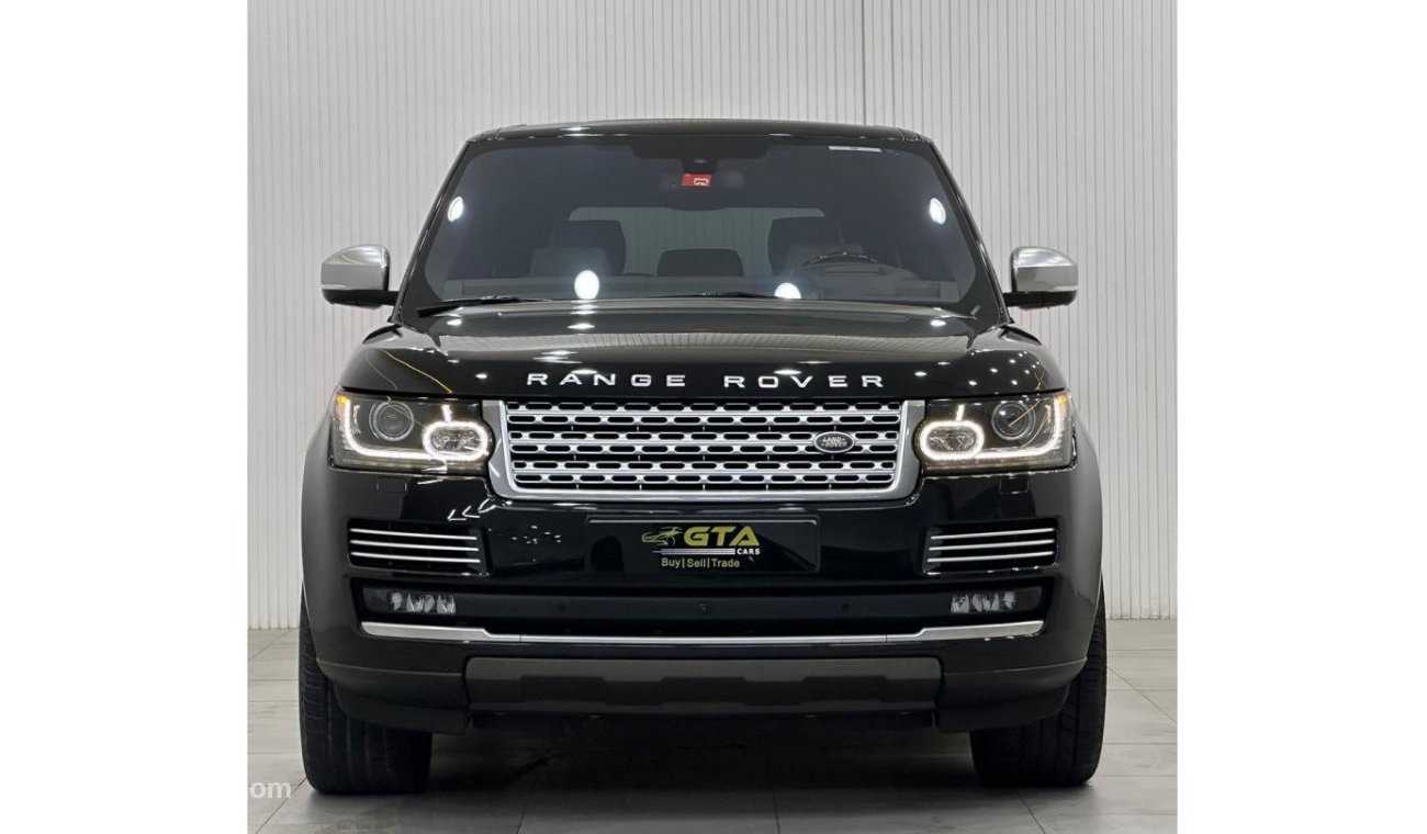 Land Rover Range Rover Vogue SE Supercharged 2016 Range Rover Vogue SE V8 Supercharged, Full Range Rover Service History, GCC