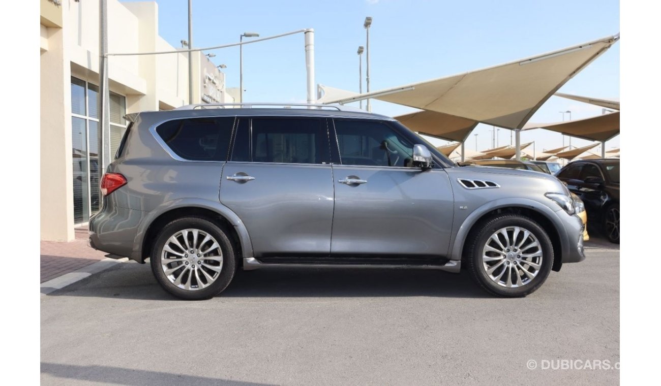 إنفينيتي QX80 لاكجري 8st لاكجري 8st AED 1,750PM | Infiniti QX80 | 2016 | GCC |