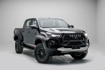 تويوتا هيلوكس GR-Sport 4.0L - Attitude Black Inside Black | Export Only