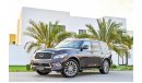 Infiniti QX80 Fully Loaded - Exceptional Condition! - AED 2,428 Per Month - 0% DP