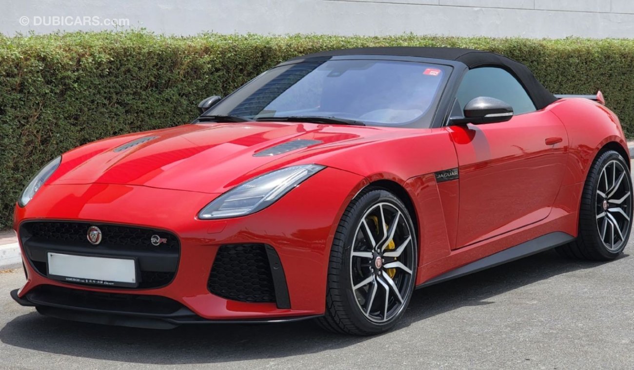 Jaguar F-Type SVR SVR - AWD - 2018 - WARRANTY - LOW MILEAGE