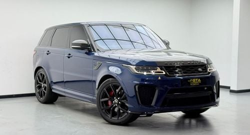 Land Rover Range Rover Sport 2022 Range Rover Sport SVR Carbon Edition, 2028 RR Warranty, Full RR Service History, Low Km, GCC