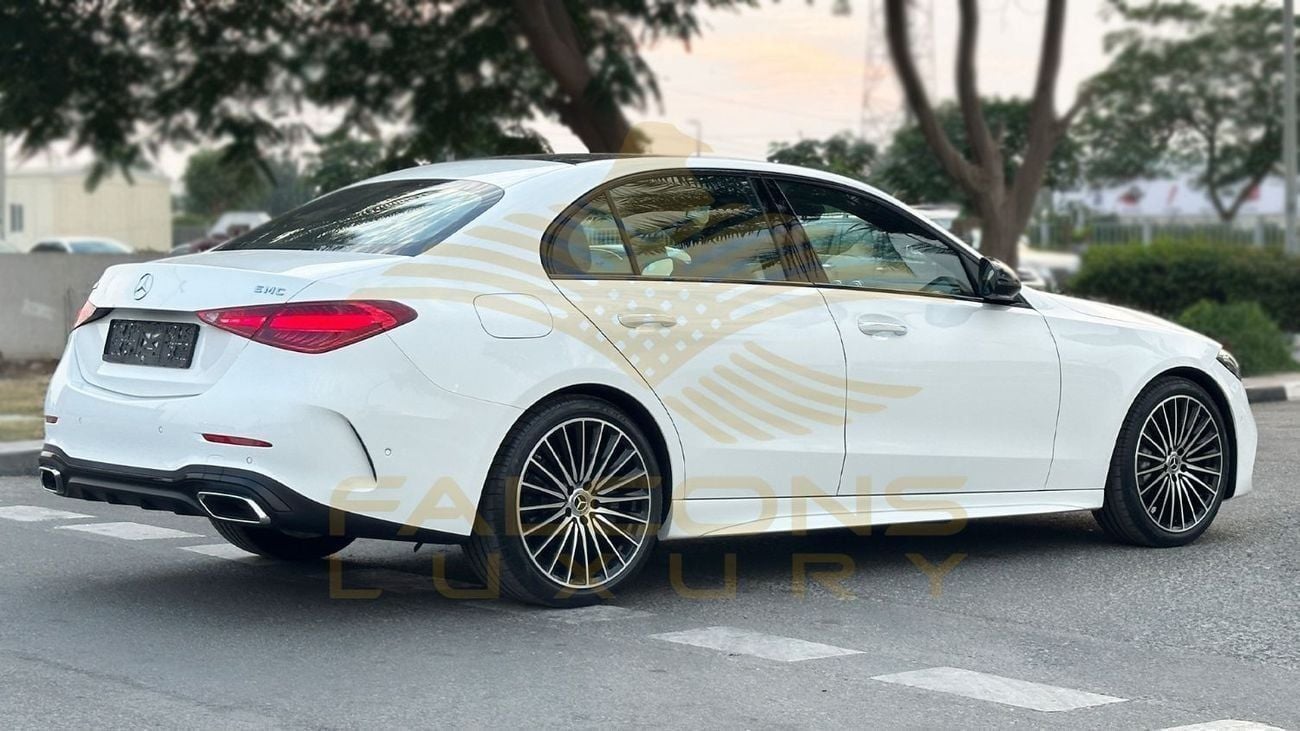 مرسيدس بنز C 200 Mercedes-Benz C200 AMG Premium GCC EQ Boost RWD 0 Km With 5 Years Unlimited Mileage Warranty