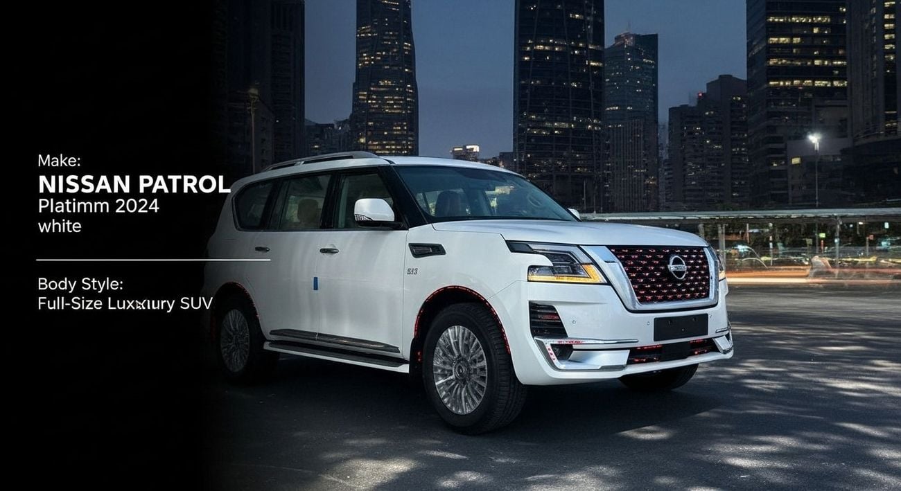 Nissan Patrol LE Platinum City Chrome PKG 5.6L