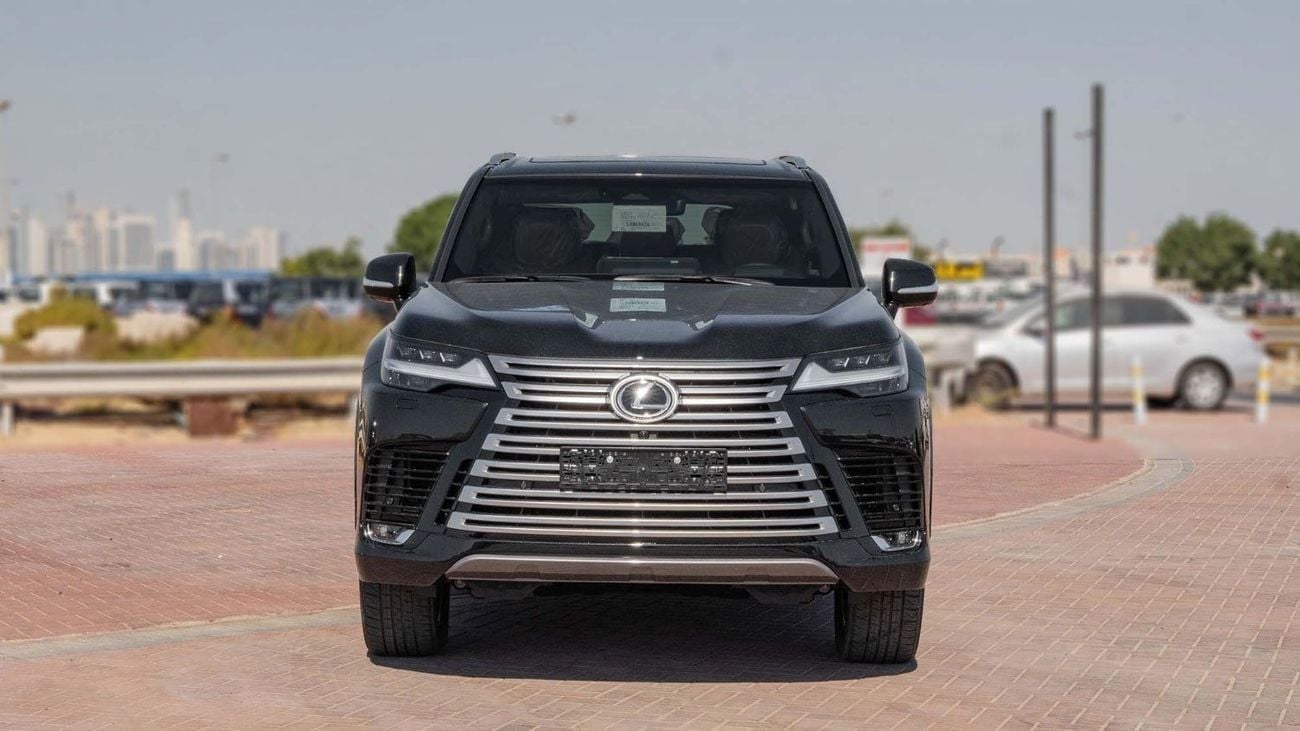لكزس LX 600 SIGNATURE 2026 Lexus LX600 Signature 3.5L AT Petrol (Black-Red)