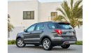 Ford Explorer XLT - 12,000kms Only - With Warranty - Grab this fantastic SUV for AED 2,037 PM - 0% DP