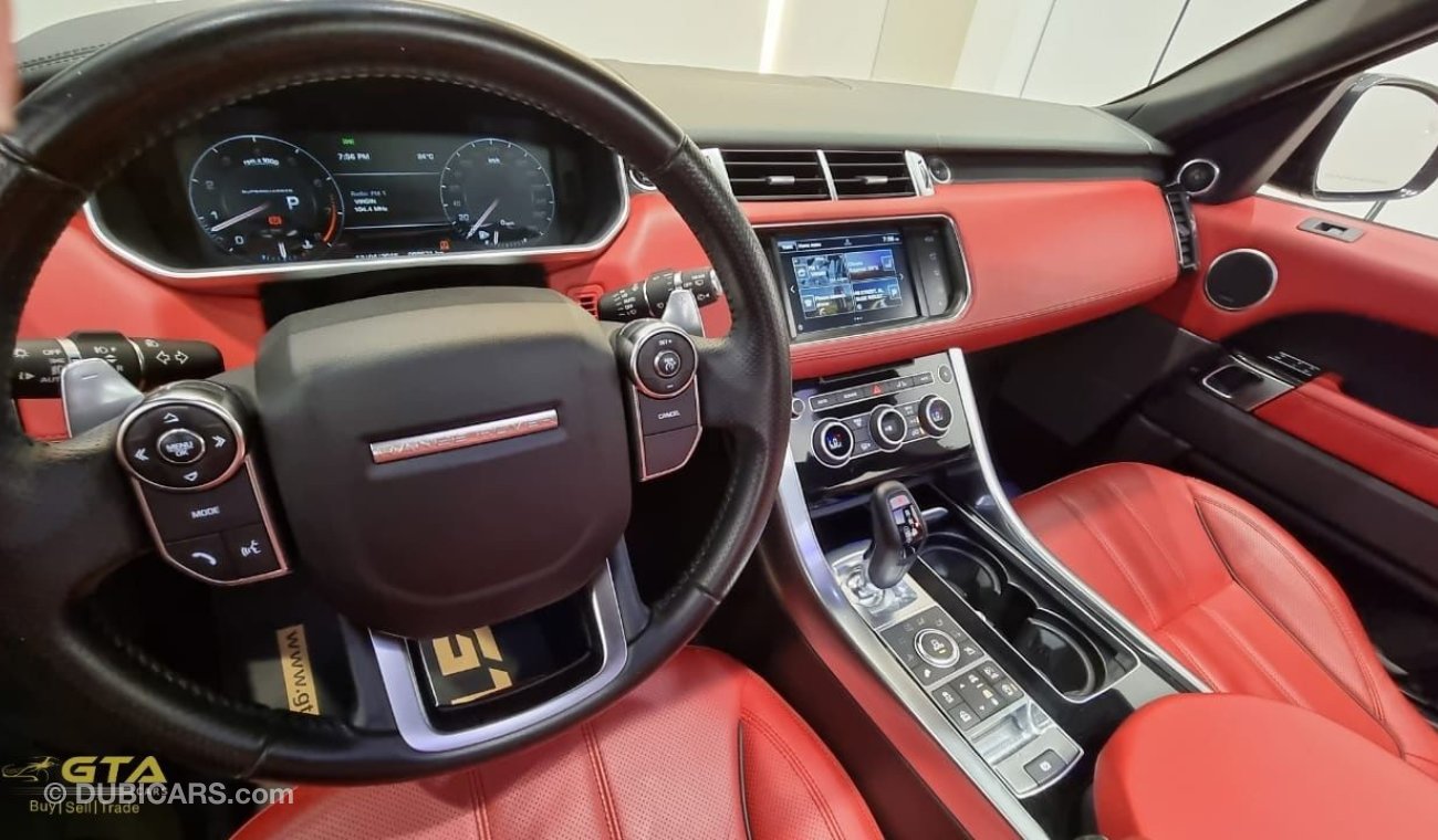 Land Rover Range Rover Sport 2015 Range Rover Sport Supercharged, Full Service History, GCC