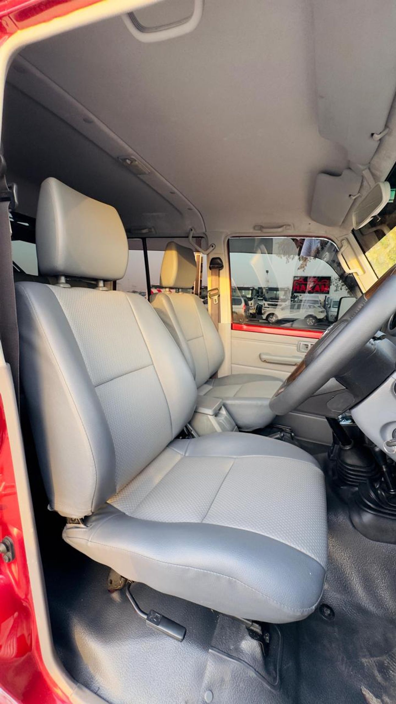 Toyota Land Cruiser Pick Up Land cruiser pickup double cabin red colour manual gear diesel engine RHD 2013