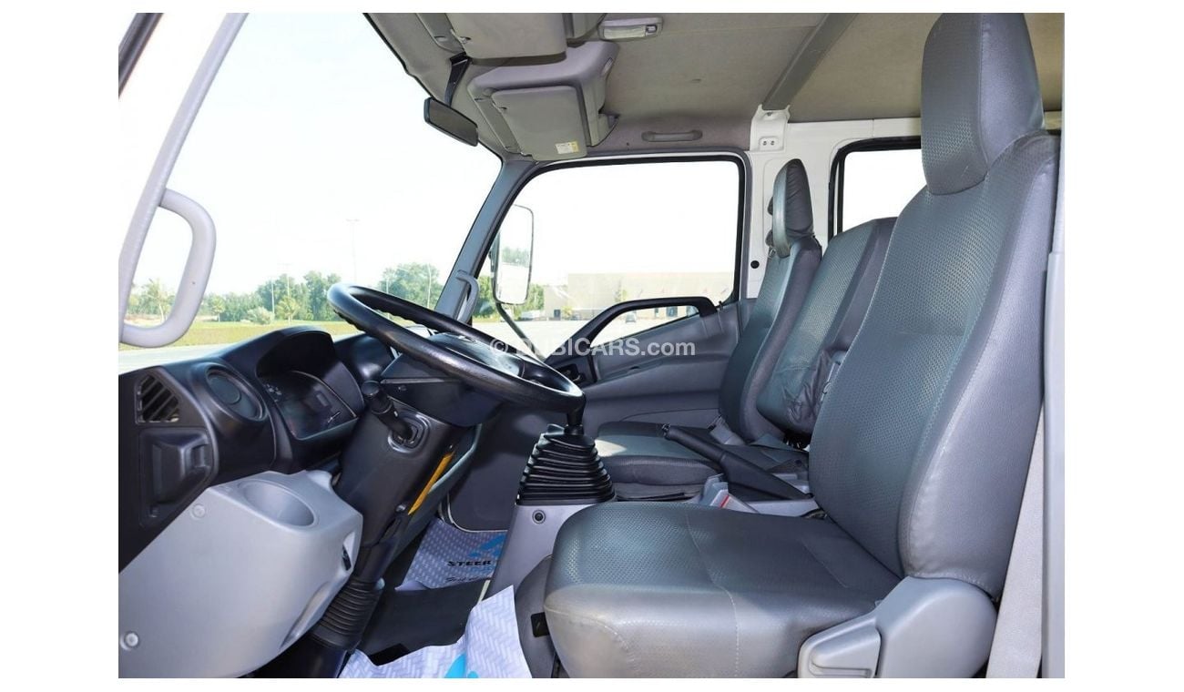 Hino 300 Series 614 Dual Cab Truck with Rear AC | Excellent Condition | GCC