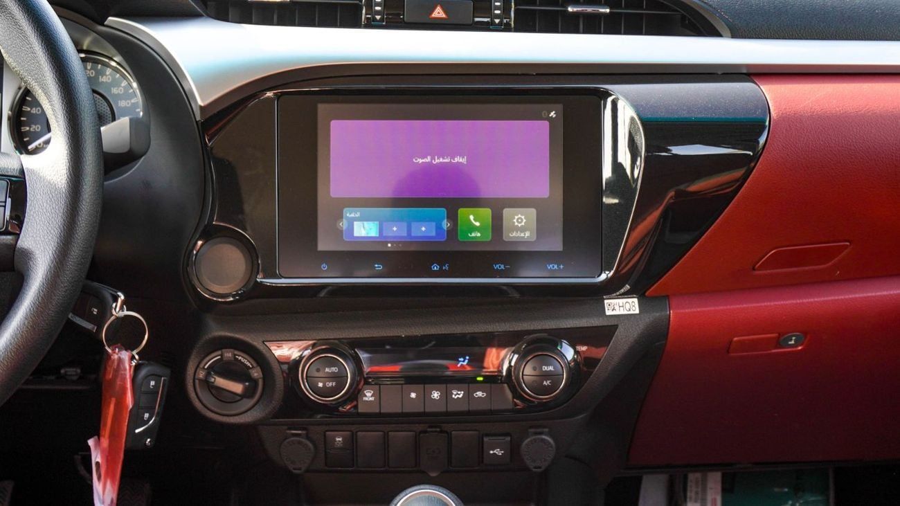 تويوتا هيلوكس ECTAGR005 – 2025  Toyota Hilux Double Cab 2.7L Petrol Manual 4wd – White